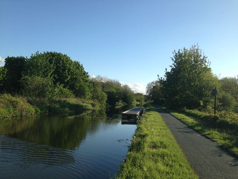 Evening canal run
