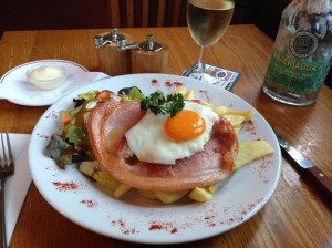 gammon and egg