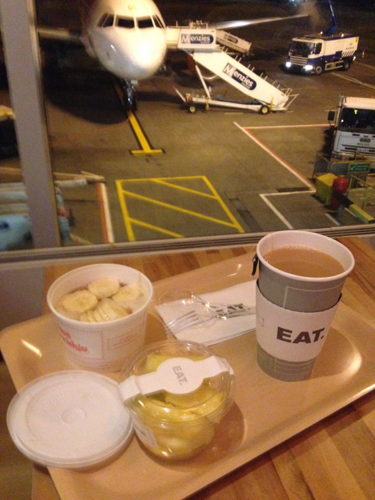 Edinburgh airport breakfast