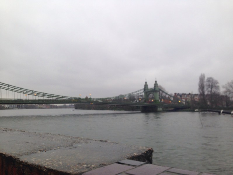 London, Hammersmith Bridge