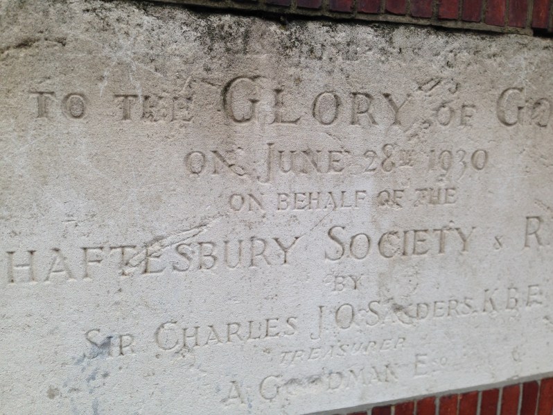 historic plaque, London