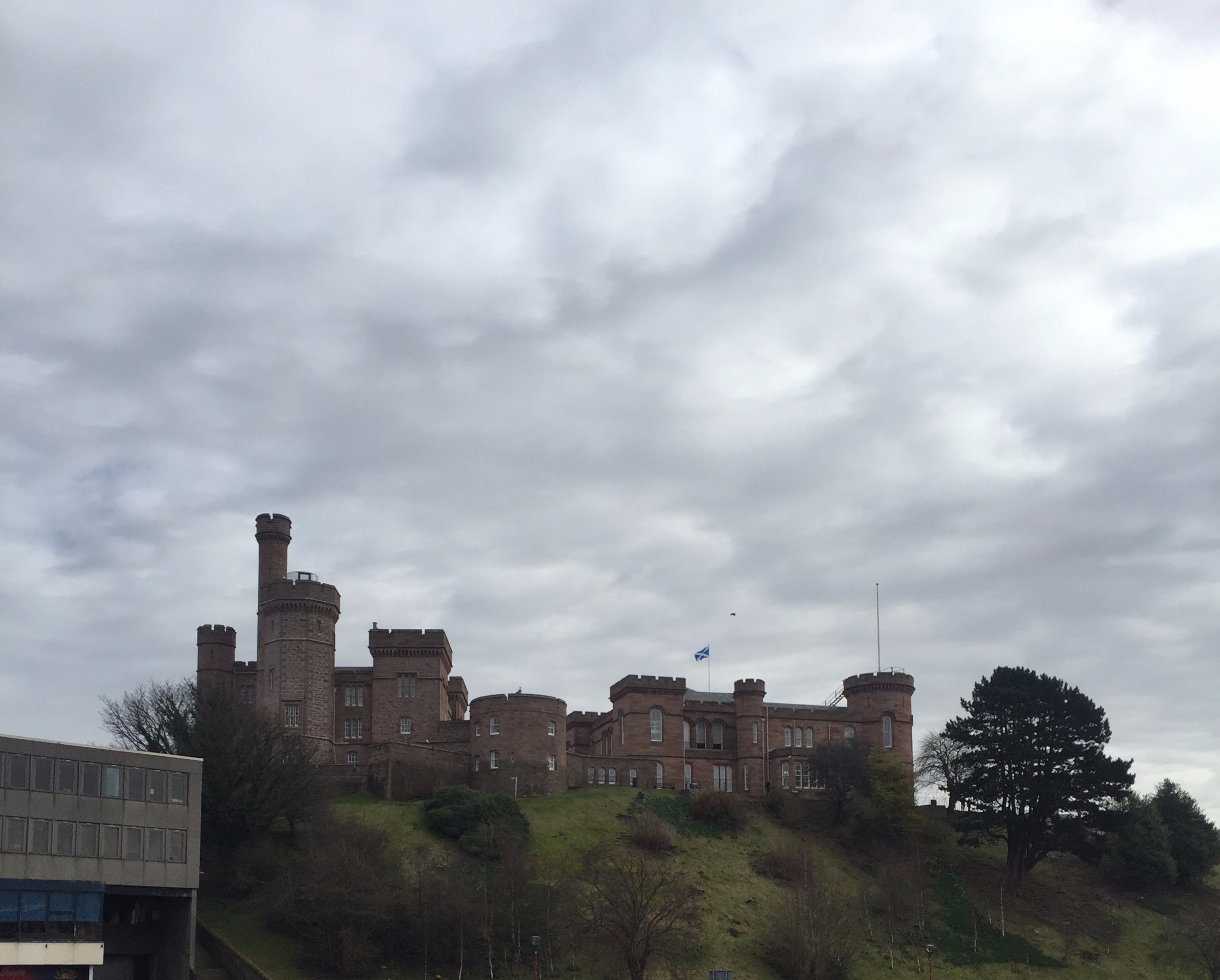 Inverness Castle and river Ness