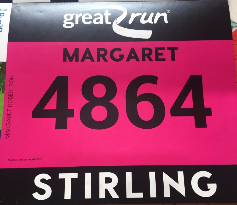 race number Stirling
