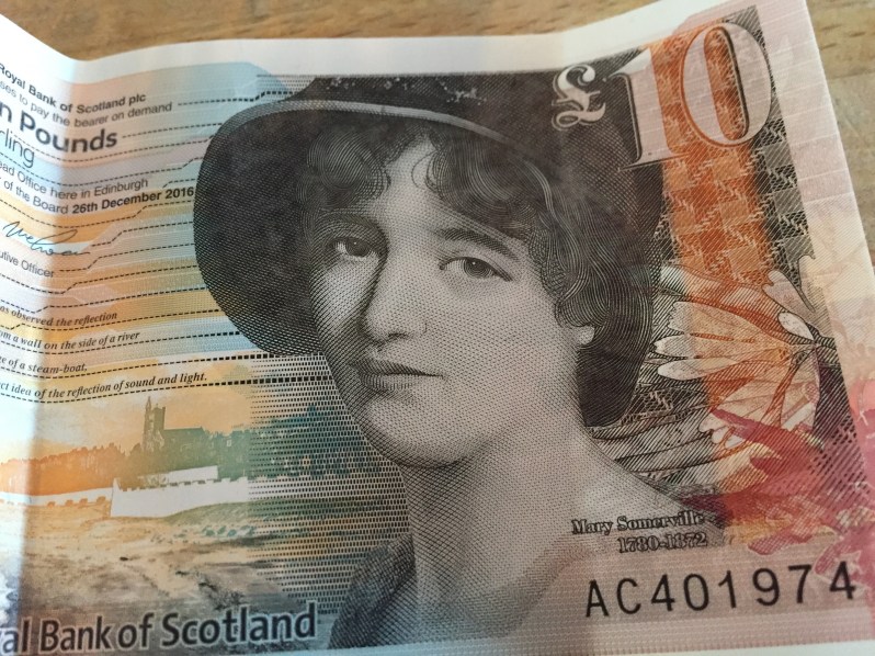 Mary Somerville £ 10 note 